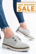 PANTOFI GRI PIELE NATURALA 2S7702686
