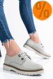 Pantofi gri piele naturala 2s7702686