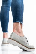 PANTOFI GRI PIELE NATURALA 2S7702686