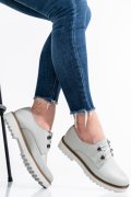 PANTOFI GRI PIELE NATURALA 2S7702686