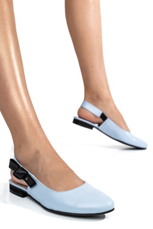 Sandale bleu piele naturala 6s7700