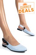 SANDALE BLEU PIELE NATURALA 6S7700