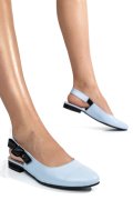 SANDALE BLEU PIELE NATURALA 6S7700