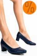 PANTOFI NAVY PIELE NATURALA MOSA