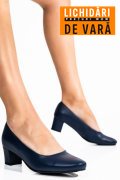PANTOFI NAVY PIELE NATURALA MOSA