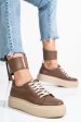 Pantofi taupe piele naturala 2023l