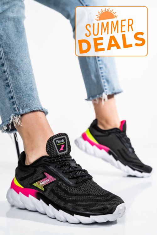 Etonic, pantofi sport black etw212670