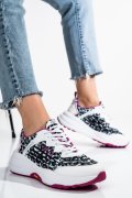 LIU JO, PANTOFI SPORT WHITE BLACK BA2033
