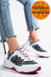 Liu jo, pantofi sport white black ba2033