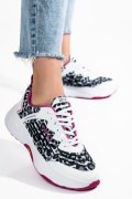 LIU JO, PANTOFI SPORT WHITE BLACK BA2033