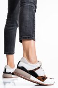 PANTOFI SPORT ALBI 60830P