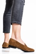 BALERINI TAUPE PIELE NATURALA INTOARSA 4S7765
