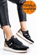 Joma, pantofi sport black  pink lady2201