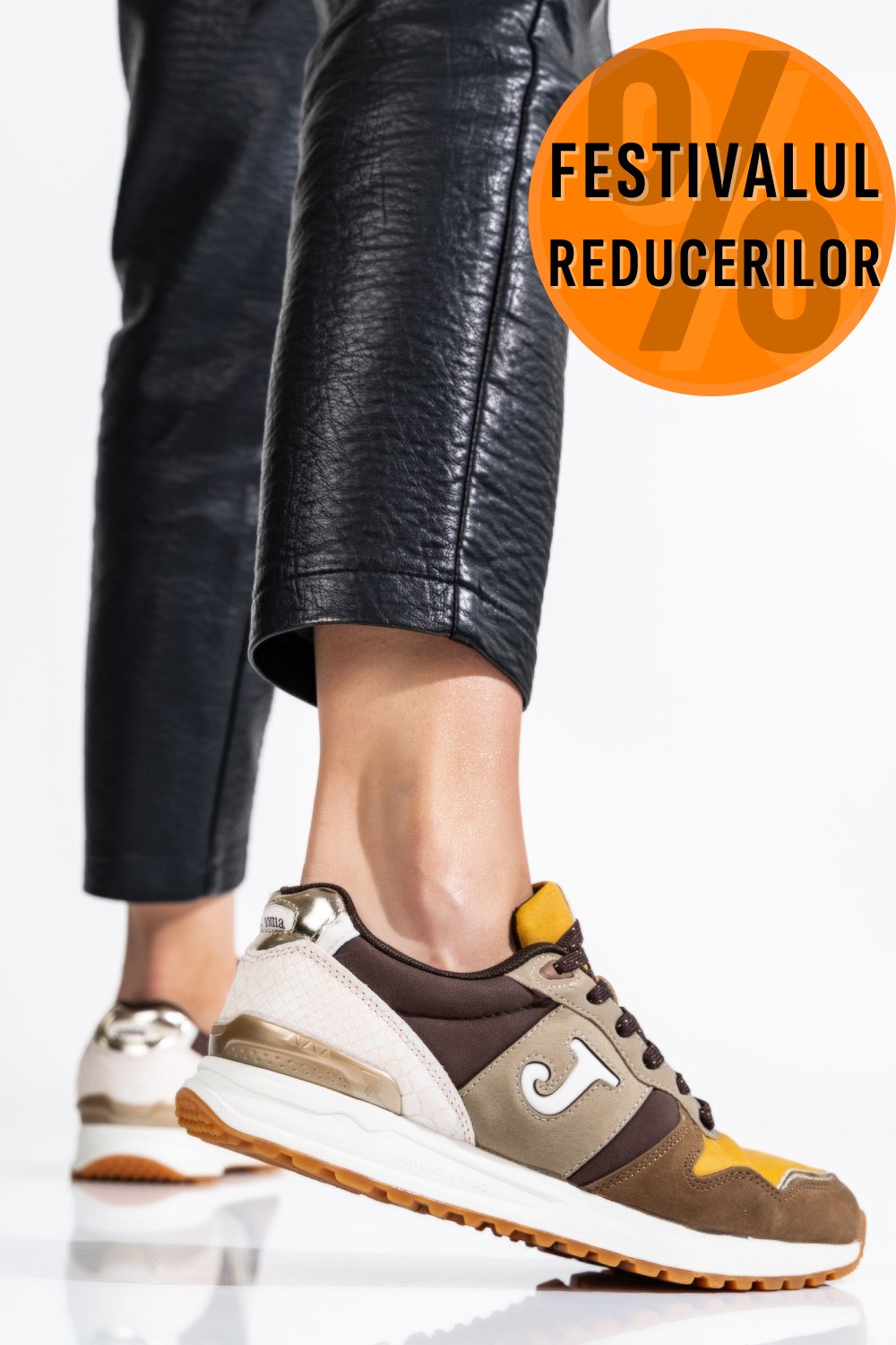 JOMA, PANTOFI SPORT BROWN KHAKI LADY2226