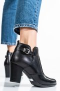BOTINE NEGRE PIELE NATURALA 3S77249