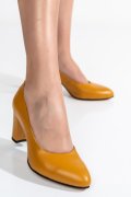 PANTOFI MUSTAR PIELE NATURALA 1S77700