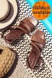 Sandale maro piele naturala 8s77921