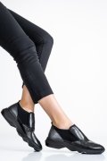 PANTOFI SPORT FEMEI PIELE NATURALA NEGRI 3S770858096-002