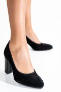 PANTOFI NEGRI PIELE NATURALA INTOARSA 3S77015
