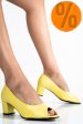 Pantofi yellow piele naturala 1s77515