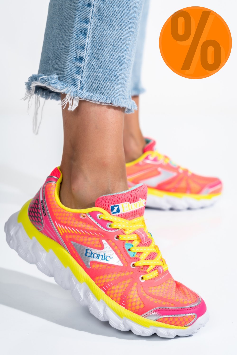 ETONIC, PANTOFI SPORT ORANGE ETW312665