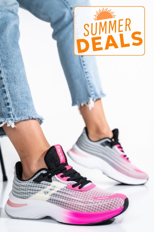 Etonic, pantofi sport grey pink etw212610