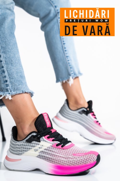 Etonic, pantofi sport grey pink etw212610