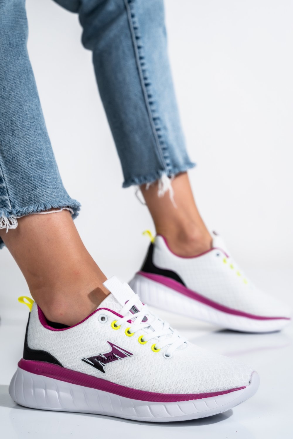 ETONIC, PANTOFI SPORT WHITE FUCHSIA ETW212685