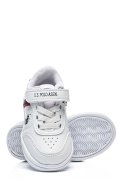 U.S. POLO ASSN, PANTOFI SPORT WHITE PENTRU COPII BERKELEY JR