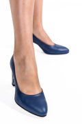 PANTOFI BLEUMARIN TOC SNK PIELE NATURALA