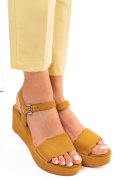 SANDALE MARO PIELE NATURALA INTOARSA 7SP63-3882