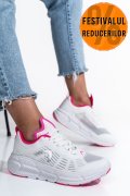 HEAD, PANTOFI SPORT WHITE FUCHSIA HDW318801