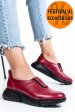 Pantofi sport visinii piele naturala 2s77003