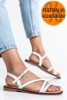 Sandale white piele naturala 12536090