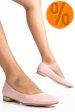 Balerini roz piele naturala 4s7750