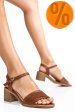Sandale maro piele naturala 1s77550