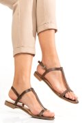 SANDALE MARO PIELE NATURALA 2004K105