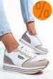 Gas, pantofi sport white gaw313911