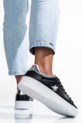 U.S. GRAND POLO, PANTOFI SPORT BLACK SILVER GPW314213