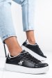 U.s. grand polo, pantofi sport black silver gpw314213