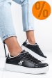 U.s. grand polo, pantofi sport black silver gpw314213