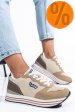 Gas, pantofi sport beige gaw313910