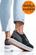 GAS, PANTOFI SPORT BLACK GAW313911