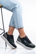 GAS, PANTOFI SPORT BLACK GAW313911