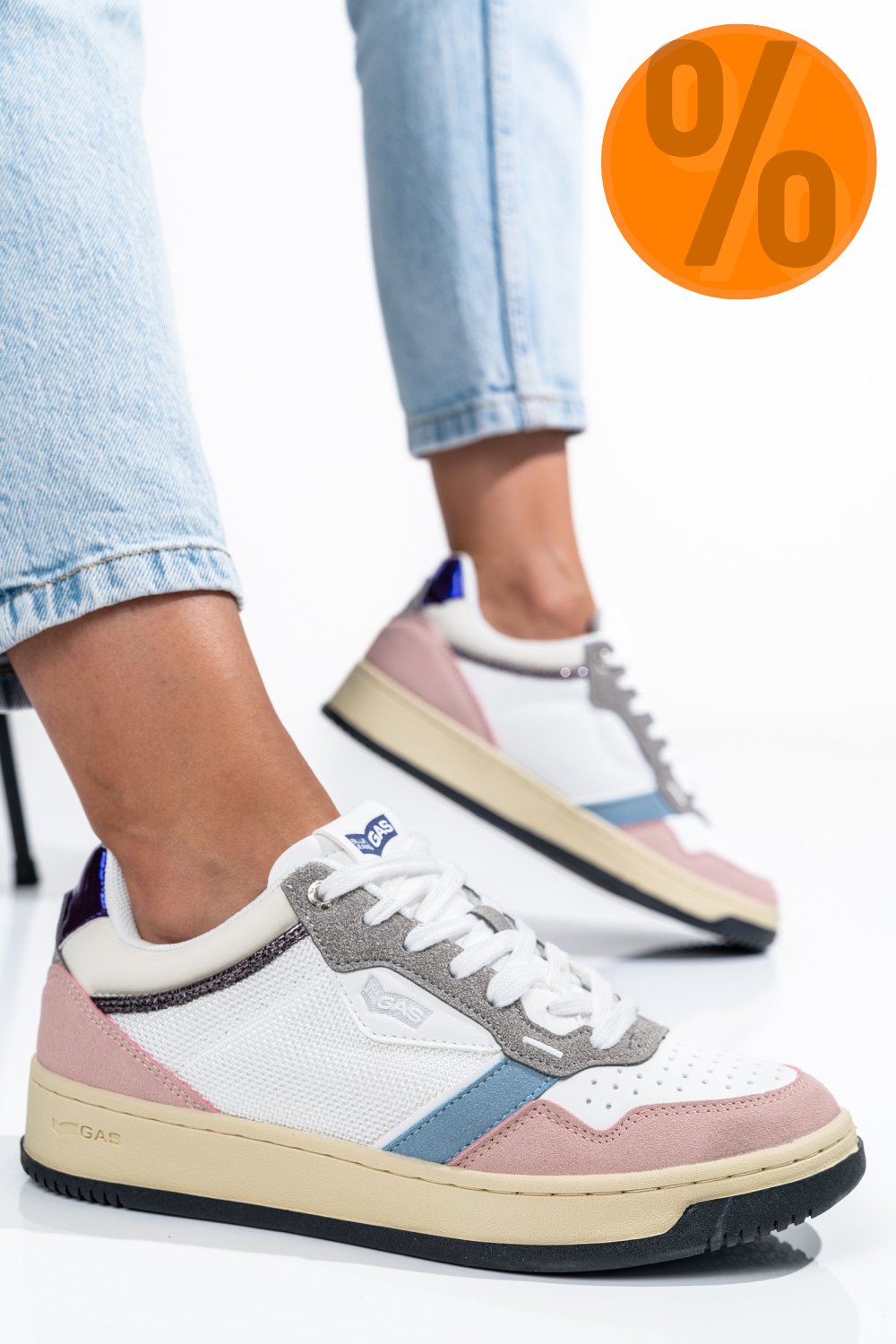 GAS, PANTOFI SPORT COLOR GAW314305