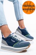 GAS, PANTOFI SPORT NAVY GAW313911