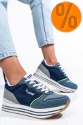 GAS, PANTOFI SPORT NAVY GAW313911