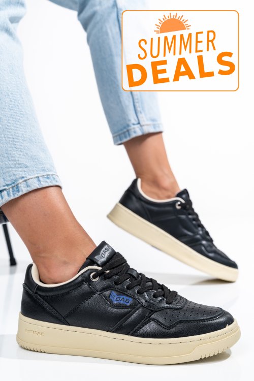 Gas, pantofi sport black gaw314301