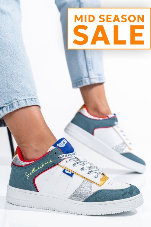 Gas, pantofi sport white gaw314206