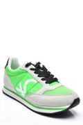 BENETON, PANTOFI SPORT GREEN WHITE BTW313101